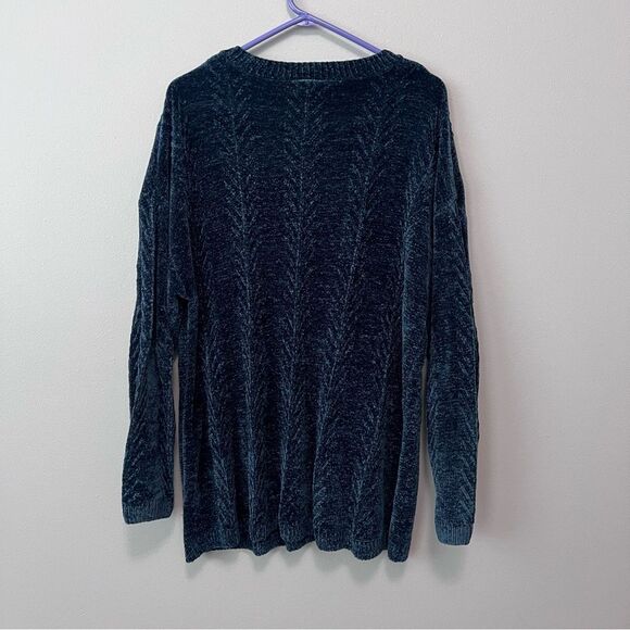 Orvis Green Chenille Pullover Sweater Size XXL - Picture 3 of 7